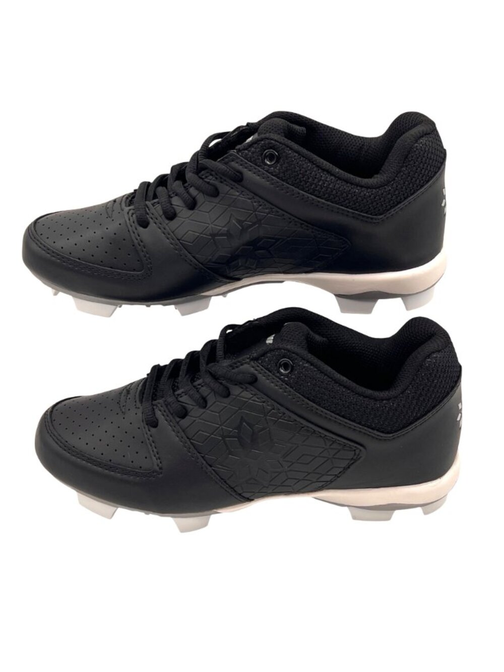 Rip-It Girls Diamond Softball Cleats Size 4.5Y Black Durable Comfort Traction - Picture 5 of 16